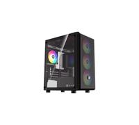 Torre matx xyz airone 60 mesh lite black 4 vent argb /1x us