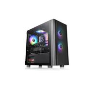 Torre Micro ATX THERMALTAKE V150 TG ARGB Breeze Crist. Temp/Vent ARGB: 2X120MM Front + 1X120MM TRA CA-1R1-00S1WN-02