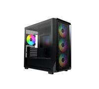 Torre MONTECH X5M Black M-ATX Gaming 4x120 mm aRGB Vidrio Templado USB-C