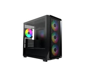 Torre MONTECH X5M Black M-ATX Gaming 4x120 mm aRGB Vidrio Templado USB-C