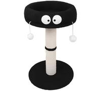 Torre para gatos con poste rascador, bonito mueble grueso y resistente al desgaste. Incluye poste, cama suave y bolas colgantes. Suministros multiusos acogedores para mascotas en interiores, 25