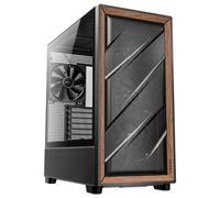 Torre PC Antec Flux Midi Tower Negro Madera ATX Micro ATX ITX Acero