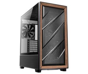 Torre PC Antec Flux Midi Tower Negro Madera ATX Micro ATX ITX Acero