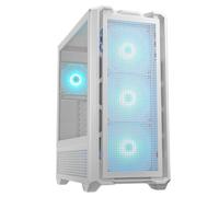 Torre PC Cougar MX600 RGB Blanco Full Tower Ventana Vidrio Soporte E-ATX 4x2.5″ 3x140mm Ventiladores