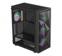 Torre PC Genesis Diaxid 605 ARGB Ventiladores Silenciosos, Filtros Antipolvo, Vidrio Templado, USB-C