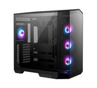 Torre PC MSI MAG PANO M100R PZ ARGB Semi Torre Doble Cristal Templado USB-C Negra (306-7G26R21-HH9)