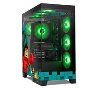 Torre PC NOX Hummer GLOCK ARGB Semitorre ATX Cristal Templado USB-C Negra By Perxitaa
