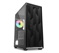 Torre Sharkoon VK2 Full Tower Negro ATX/Micro ATX/Mini-ATX 3 Ventiladores Frontales 1 Trasero