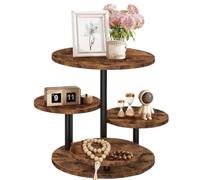 Torre Soporte para Cupcakes | Soporte Para Postres 4 Pisos | Expositor de Cupcakes Giratorio 360° | Para Bodas Cumpleaños Hogar Cocina Cafetería Panadería Vacaciones Reuniones Familiares