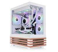 Torre Thermaltake View 170 WS ARGB Snow micro ATX vidrio templado blanca
