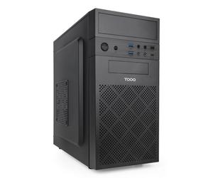 Torre TooQ TQC-4701-SP Minitorre Micro-ATX Negra Fuente 500 W USB-C
