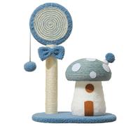 Torre trepadora para gatos Bonito rascador de sisal con forma de seta