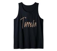 Torreón México Diseño Vintage Elegante Camiseta sin Mangas