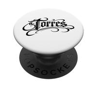 Torres Apellido Familia Orgullo Patrimonio Apellido Latino Love PopSockets PopGrip Adhesivo