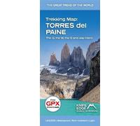 Torres del Paine: Trekking Map: the O, the W, the Q and day-hikes