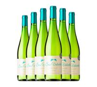 Torres San Valentín Parellada Semi-Seco Semi-Dulce Catalunya Joven 75 cl Vino blanco (Caja de 6 Botellas de 75 cl)