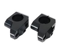 Torretas De Manillar Compatible Con CB1000R 2018 2019 Para CB650R 2019 Para CB500X Para CB500f 2019 2020 Elevador Manillar 28 Mm Y 1 1/8" Movido Hacia Atrás Para Desplazamiento Hacia Arriba(Black)
