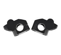 Torretas De Manillar Compatible Con GSR600 2005-2010 Para SV650 1998-2008 Para DR650 SE 1995-1998 Abrazadera Para Manillar Elevador De Motocicleta De 22 Mm(Black)