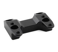 Torretas De Manillar Compatible con para T-MAX 560 2022 2023 2024 Elevador De Manillar De Motocicleta Abrazaderas Traseras De Elevación De Manillar Negro