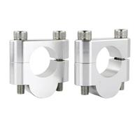 Torretas De Manillar Compatible Con Para XT 660 R 2004-2016 Para TT-R125 2005-2016 Para TT-R230 2005-2025 22 Mm 7/8 "Abrazaderas De Montaje Para Elevador De Manillar De Motocicleta(Silver,20mm)