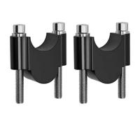 Torretas De Manillar Compatible Con Para YZ400F-450F 2014-2017 Para YZ450FX 2016-2017 1 Par De Abrazaderas Para Manillar De Motocicleta De 28 Mm 1 1/8" 22 Mm Y 7/8"(Black,22mm)