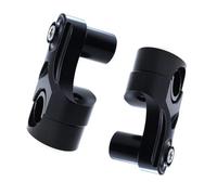 Torretas De Manillar Compatible Con Suzuki Para C109 R/RT 2008-2009 Para M90 2009-2013 Para C90 T 2005-2013 Manillar Motocicleta De 25,4 Mm Abrazaderas De Montaje De Barra Gruesa Elevadores(Black)