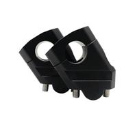 Torretas De Manillar Compatible con Suzuki para DL650 para V-Strom 650 22 Mm Manillar Riser Bar Mount Handle Clamp Accesorios De Motocicleta(Black)