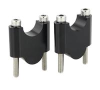 Torretas De Manillar Compatible Con Suzuki Para GN400 1979-1981 Para GS 500F 2002-2010 Para GZ 250 2002-2010 22 Mm 7/8 "ALCESORAS DE MONTAJE(Black,40mm)