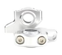 Torretas De Manillar Compatible con Suzuki para SFV650 Gladius 2009-2016 para B-King 2007-2012 Elevadores De Montaje De Manillar De 22 Mm Y 7/8" con Desplazamiento Extendido Elevado(Gloss Silver)