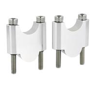 Torretas De Manillar Compatible Con WR125R/X 2009-2018 Para WR250X 2008-2011 Motocicleta 22 Mm 7/8" Elevador De Manillar De Montaje Elevadores De Manillar Gruesos(Silver,40mm)