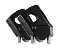Torretas Manillar Abrazadera Manillar Manillar Motocicleta 22 mm para FZ6 para S2 para FZ6 para FAZERMT-07 para MT-09 para MT07 Manillar Motocicleta(Black)