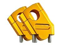 Torretas Manillar Abrazadera Manillar Manillar Motocicleta 22 mm para FZ6 para S2 para FZ6 para FAZERMT-07 para MT-09 para MT07 Manillar Motocicleta(Gold)