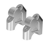 Torretas Manillar Accesorios Motocicletas Elevador Manillar CNC para R1200GS para R1250GS para Adventure para GS 1250 para R1250RS para S1000XR para R1200R Manillar Motocicleta(Silver)