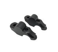 Torretas Manillar Adaptador Abrazadera elevada Elevador Motocicleta para RNINET para Pure para Racer para Scrambler para R9T 2014-2023 Manillar Motocicleta(Black)