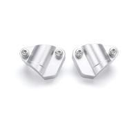 Torretas Manillar Adaptador extensión Abrazadera Manillar Motocicleta para TIGER1200 para GT para Pro 2023 Manillar Motocicleta(White)
