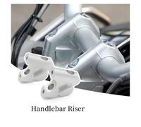Torretas Manillar Elevador Manillar Motocicleta 30 mm Adaptador Abrazadera elevación hacia atrás 25 para R1200GS para Adventure Manillar Motocicleta(B)