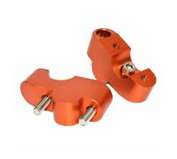 Torretas Manillar Elevador Manillar Motocicleta 30 mm hacia Arriba 20 atrás para 125 200 250 390 para para 2017-2022 Manillar Motocicleta(Orange)