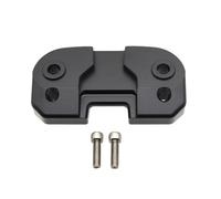 Torretas Manillar Elevador Manillar Motocicleta para Ducati para Scrambler 400 para 800 Adaptador extensión Abrazadera Arrastre Manillar Motocicleta(Black)