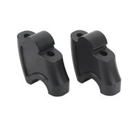 Torretas Manillar Elevador Manillar Repuesto aleación Aluminio CNC Color Negro para Benelli para TRK502X para 502C para TNT250 para TNT300 2 Unidades Manillar Motocicleta