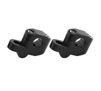 Torretas Manillar Elevadores Manillar 22 mm 25 28 Motocicletas para Triumph para ATV Extensión Trasera Manillar Motocicleta(28mm Black)