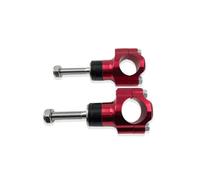 Torretas Manillar Elevadores Manillar Motocicleta con Abrazadera Ajustable M10x1,5 Accesorios para Suzuki Manillar Motocicleta(Red)