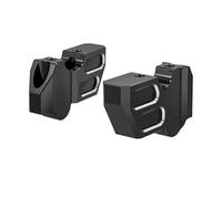 Torretas Manillar Espaciadores 45 mm Manillar Motocicleta para RH1250S para Sportster S 2021 2022 2023 2024 Manillar Motocicleta(Black White)