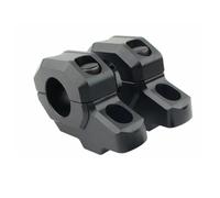 Torretas Manillar Kit Elevador Manillar 30 mm Motocicleta para Kawasaki para Z900C para Z900RS 2017 2018 2019 2020 con Abrazadera Manillar Motocicleta(Black)