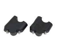 Torretas Manillar Kit Elevador Manillar CNC Motocicleta Abrazadera Montaje cónico para Suzuki para V-para Strom para DL650 2012-2019 Manillar Motocicleta(Black)