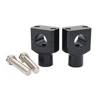 Torretas Manillar Motocicleta Kit Elevadores Manillar Motocicleta 1 "y 7/8", Abrazadera Montaje Aluminio Para Para Shadow Para VTX Para Valkyrie Barras Manillar 22mm 25mm Elevador Manillar Moto (Tama