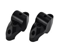 Torretas Manillar para 1290 para Super para Adventure para SAR para SAS para Sat 2013-2021 1 par Abrazaderas Elevadoras Manillar 30 mm Manillar Motocicleta(Black)