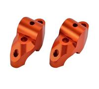 Torretas Manillar para 1290 para Super para Adventure para SAR para SAS para Sat 2013-2021 1 par Abrazaderas Elevadoras Manillar 30 mm Manillar Motocicleta(.Orange)