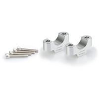 Torretas Puig +20 mm para BMW R 1200 GS / Adv | R 1250 GS / Adv Plata