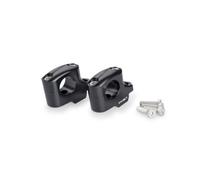 Puig 22141 Pullback Risers Made from machined Anodized Aluminum to Raise The Handlebar by 25 mm and Pull it Back 16 mm, improving Riding ergonomics and Comfort