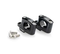 TORRETAS PUIG RETROCEDIDAS PARA MANILLARES BMW R12 NINE T 24-25 NEGRO - 22038N